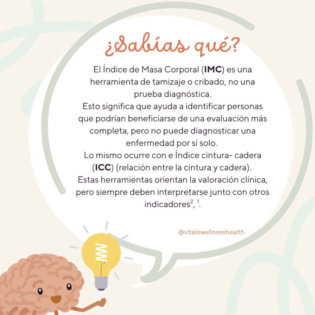 INFORMACION SOBRE IMC Y ICC VITALE WELLNESS HEALTH